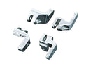 Driver Floorboard Relocation Brackets For Touring Chrome