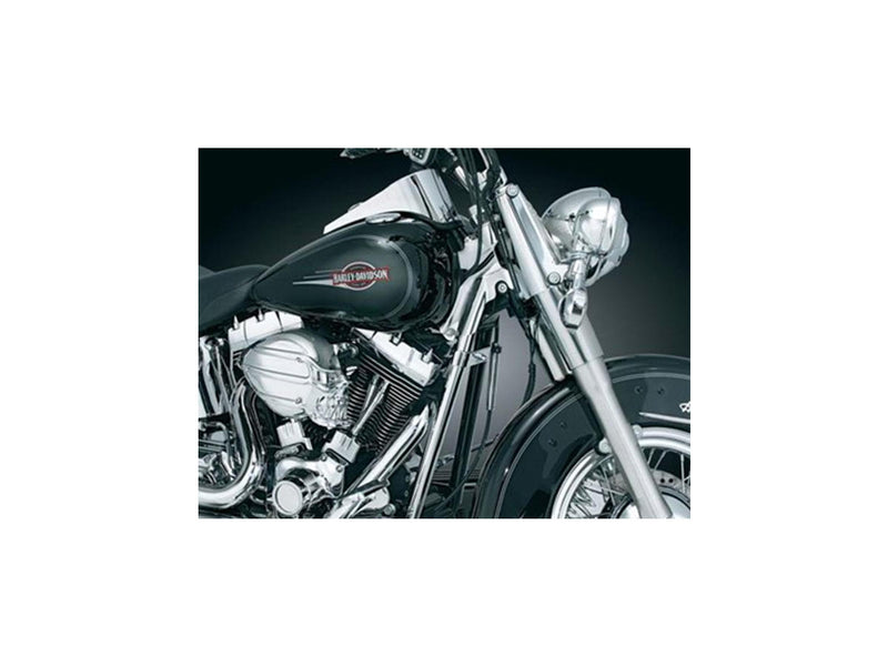 Down Tube Cover Chrome For 00-06 Softail