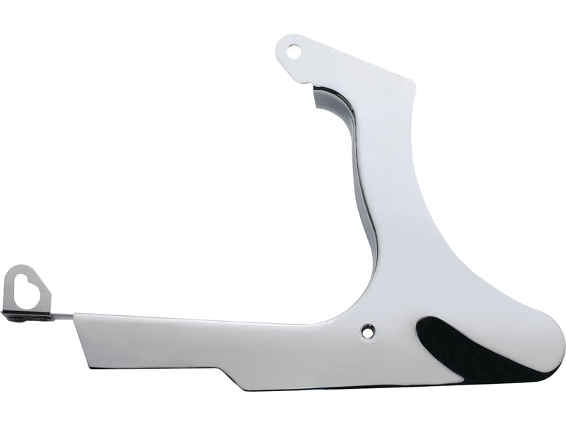 Plain Belt Guard Lower Chrome For 07-17 Softail