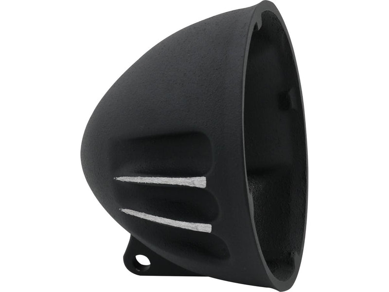 Vitamin A Headlight Housing Black Cut Anodized - 5-3/4 Inch