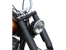 Bombshell Forktube Cover Black Cut Satin
