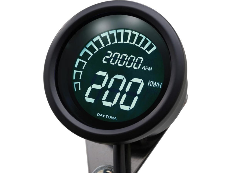 Digital Velona Speedo / Tachometer Including Bracket With 60mm Diameter