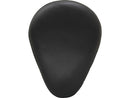 Eliminator Plain Smooth Solo Seat Black Vinyl - 13 Inch