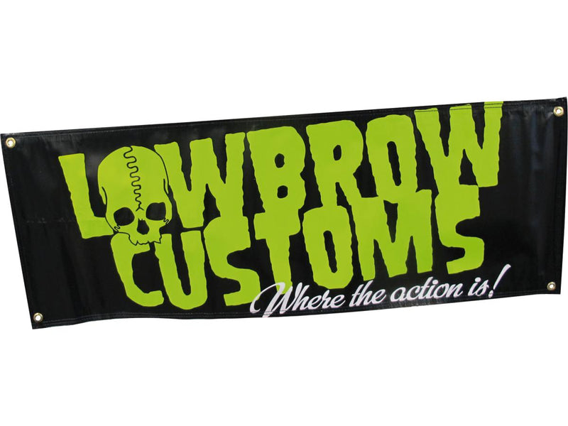 Customs Logo Banner 10Oz Vinyl With Brass Grommets 47 Inch X 17 Inch