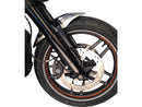 Lower Fork Cover Black Gloss Powder Coated For 12-17 V-Rod
