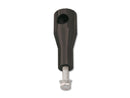 Big Bone Risers For Handlebars Black Powder Coated - 10cm x 1.25 Inch