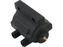 Ignition Coil Black 4 Ohm Dual Fire For 80-82 Sportster