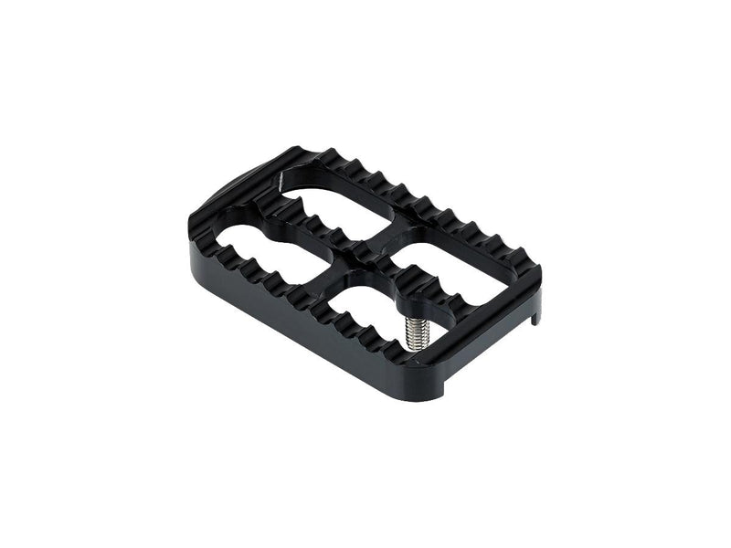 Serrated Brake Pedal Covers Anodized Black