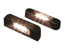 Top Fx Led Housing White Led Black Clear