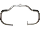 Front Engine Guard Chrome With Footrest For 09-22 Touring