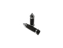 Custom Contour Spike Grips Chrome Throttle By Wire - 1 Inch