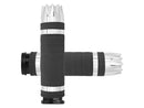 Air Cushion Supert Sport Excalibur Grips Chrome Throttle By Wire - 1 Inch