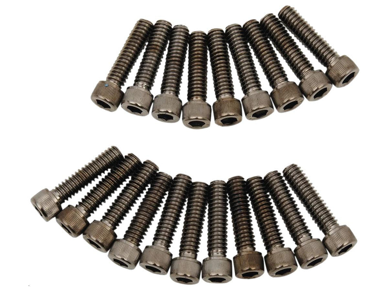 Smooth Rocker Box Sockethead Screw Set For 04-20 Sportster