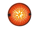 Red LED Bulbs LED Turn Signal Insert For 91-01 Dyna
