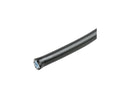 Brake Line Roll Clear & Black Coated Black Vinyl - 144 Inch