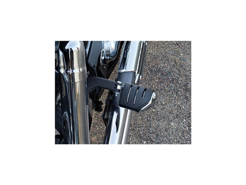 Trident Dually ISO-Peg With Male Mount Adapters Chrome