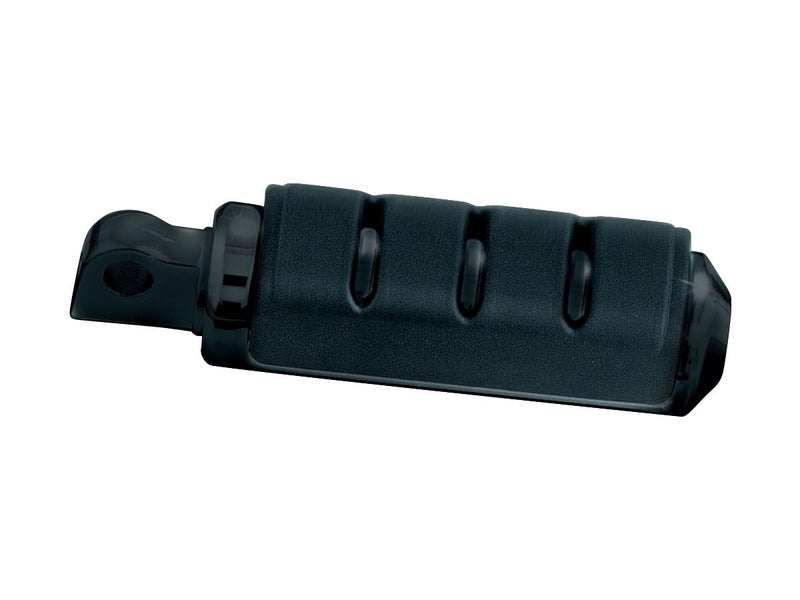 Trident Small ISO-Pegs With Male Mount Adapters Gloss Black