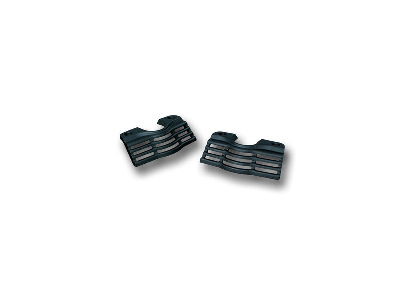 Slotted Head Bolt Cover Black Wrinkled