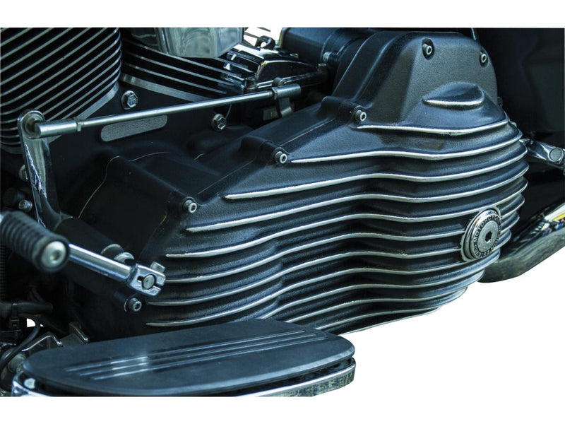 Snatch Primary Cover Black Cut For Softail TC 07-17