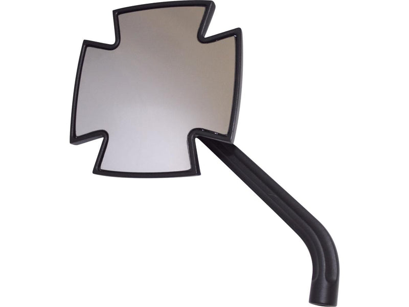 Iron Cross Mirror Black Anodized