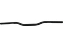 Street Bar Handlebar Dimpled Black Powder Coated Steel Throttle Cables - 1 Inch x 850mm