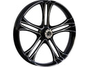 Daytona Front Wheel Including Hub & Bearing Gloss Black - 26 x 3.75 Inch