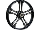 Daytona Front Wheel Including Hub & Bearing Gloss Black - 26 x 3.75 Inch