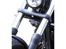 Dyna & Softail ABS Brake Line Tee Black Anodized