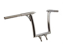Road King Handlebar 1 1/4" Non-Dimpled 3-Hole Stainless Steel Polished For 13 FLHRSE5