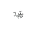 Forward Control Kit Stock Lenght With O-Ring Pegs Polished For 06-17 Dyna