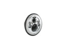 Model 8700 Evo 2 Dual Burn 7" LED Headlight Insert With Chrome Reflector Chrome Clear LED