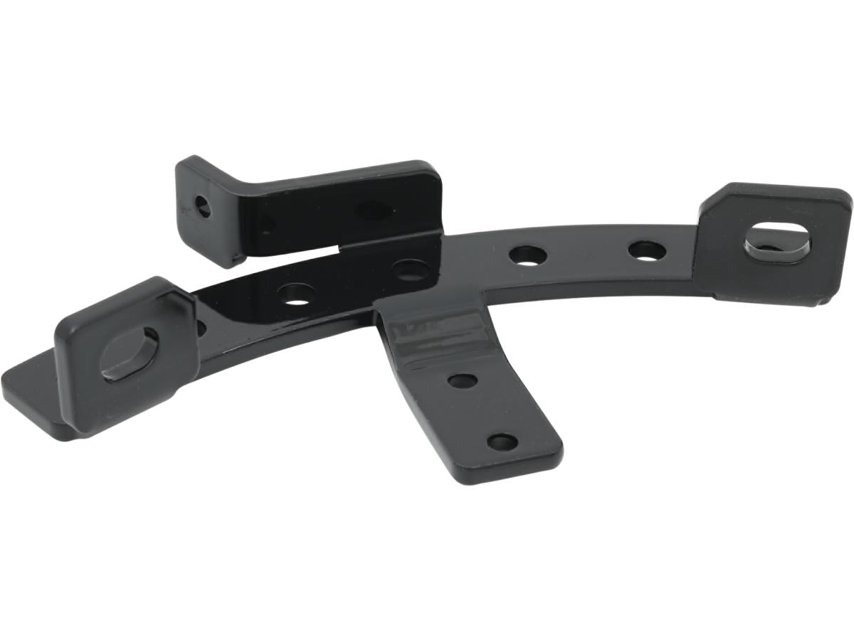 Cylinder Bracket With Coil & Ignition Key Relocation Kit Black Powder