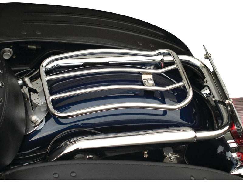 Solo Luggage Rack Chrome For 97-23 Touring - 7 Inch