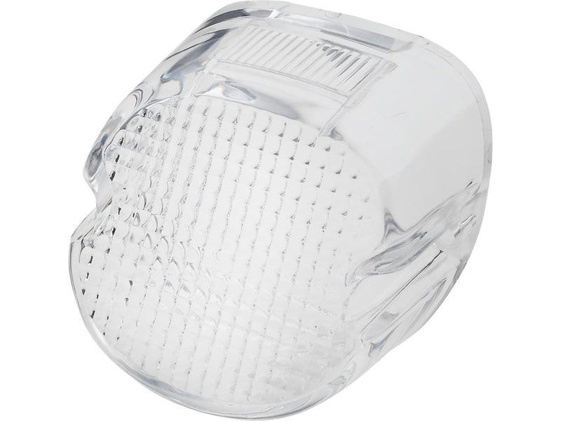 Laydown Taillight Lens Clear Lens With Top Tag Window