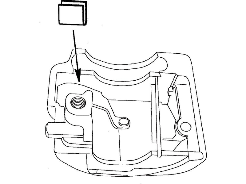 Late Models Front Brake Light Switch Spring Clip