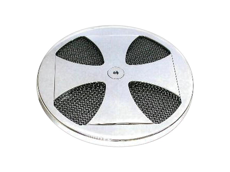 Maltese Cross Air Cleaner Cover Chrome