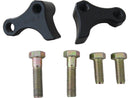Rear Lowering Kit Black Powder Coated For Dyna - 1 Inch
