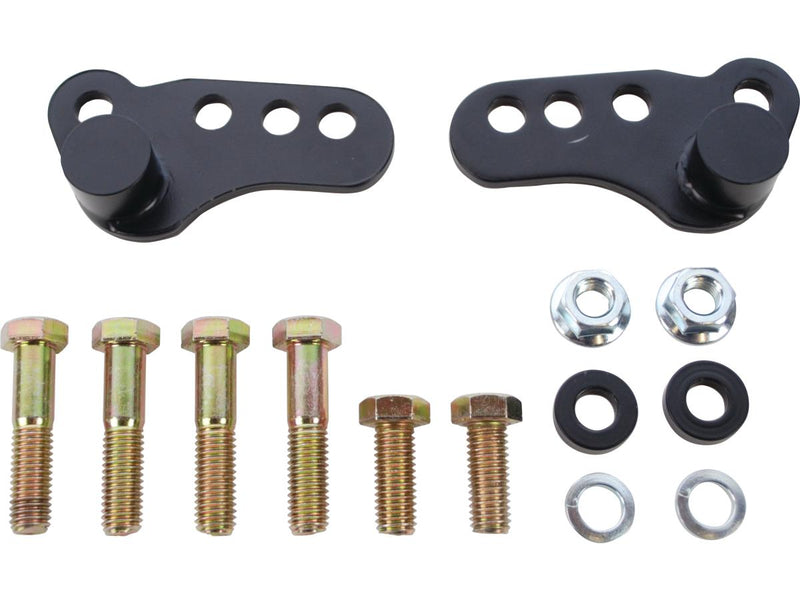 Rear Lowering Kit Black Powder Coated - 1 Inch To 3 Inch