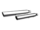 HP-Plus Slant Mufflers Chrome - 3 Inch