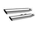 HP-Plus Slant Mufflers Chrome For 14-15 FLSTNSE - 3 Inch