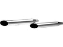 HP-Plus Slash Long Mufflers Chrome - 3 Inch