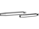HP-Plus Taper Long Mufflers Chrome - 3 Inch