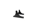 Sissy Bar Side Plates Black For 06 FXSTBI