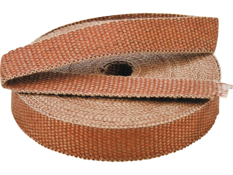 Insulating Exhaust Wrap Tan - 1" X 1/16" X 50 Ft. Roll