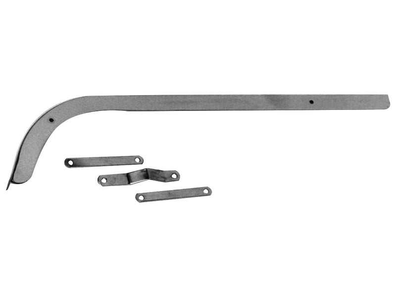 Universal Chain Guard With Brackets Right Chrome