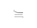 Exhaust Extensions Fishtail Chrome - 31 Inch