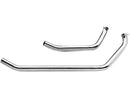 Upsweep Shovel 70-84 Swingarm Frames Headers Chrome - 1.75 Inch