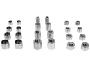 Socket Head Allen Round Steel Bungs 1/4 Inch