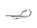 79 Sportster Slash Cut Drag Pipes Chrome - 1.75 Inch