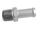 Hose Barb Chrome 1/4Npt X 3/8 Inch
